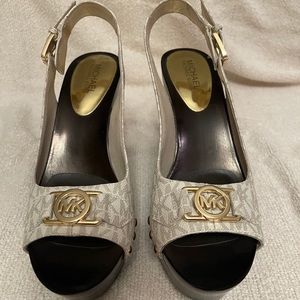 Michael Kors Platform Wedge Sandal